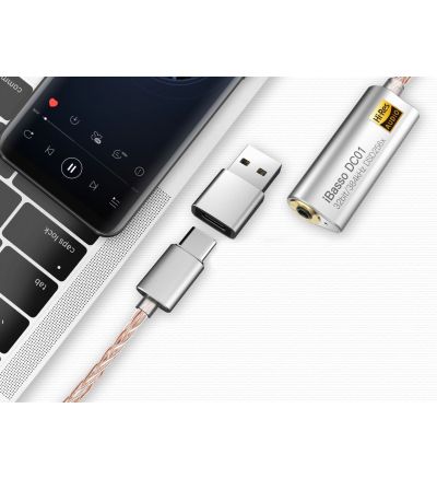 iBasso DC01 Hi-Res Balanced DAC Cable Adapter